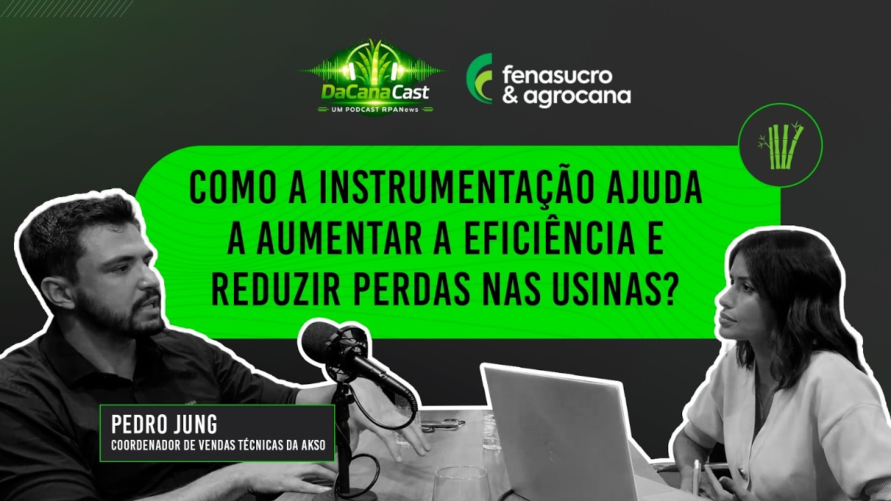 Como a instrumentação ajuda a aumentar a eficiência e reduzir perdas nas usinas?