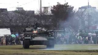 preview picture of video '74式戦車2009 都城'