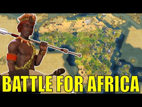 Civ 6 | This Is How To Conquer Entire Continents In Civ 6!!! – (#4 Deity Zulu Civilization VI)
