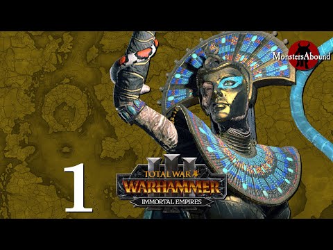 Total War: Warhammer 3 Immortal Empires -  Court of Lybaras, High Queen Khalida #1
