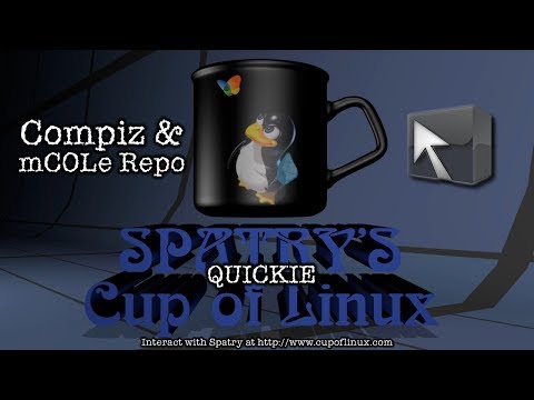Quickie: Compiz Update & mCOLe Repo