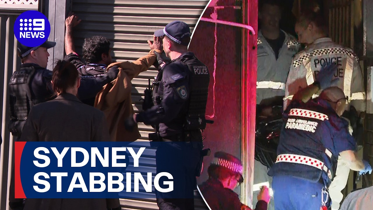 Man stabbed multiple times in violent home invasion | 9 News Australia