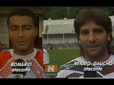 1995 - CLÁSICO FLA X FLU, ROMÁRIO X RENATO GAUCHO