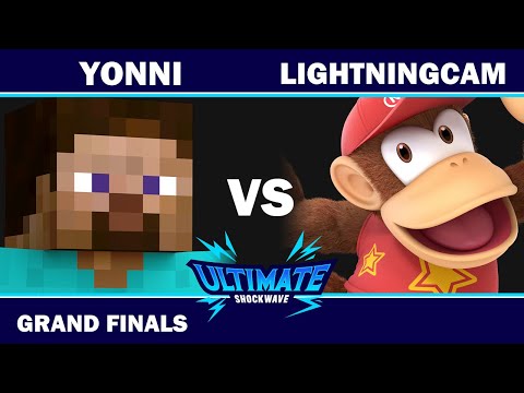 USW 222 - Grand Finals - NVR | yonni (Steve) VS LightningCam (Diddy Kong) - SSBU