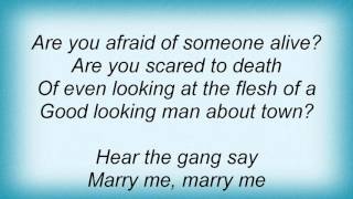 Morrissey - Good Looking Man About Town Lyrics
