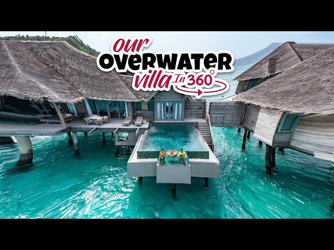 Experience Maldives In 360° | Our Overwater Villa Tour | Ishita Dutta & Vatsal Sheth