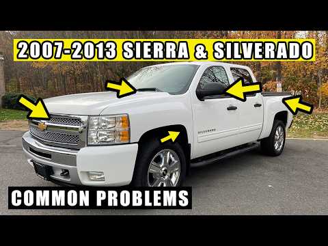 Most Common Problems of the 2007-2013 GMC Sierra & Chevy Silverado
