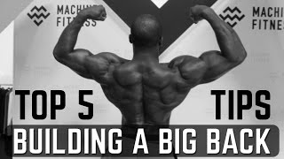Top s For Building a Bigger Back exercise video thumbnail