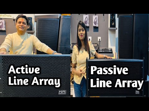 🔊Newly Launched Active And Passive Line Array From Pope 🔊