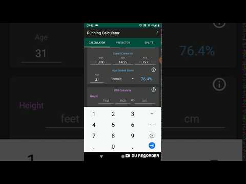 Running Calculator: Pace, Race Video