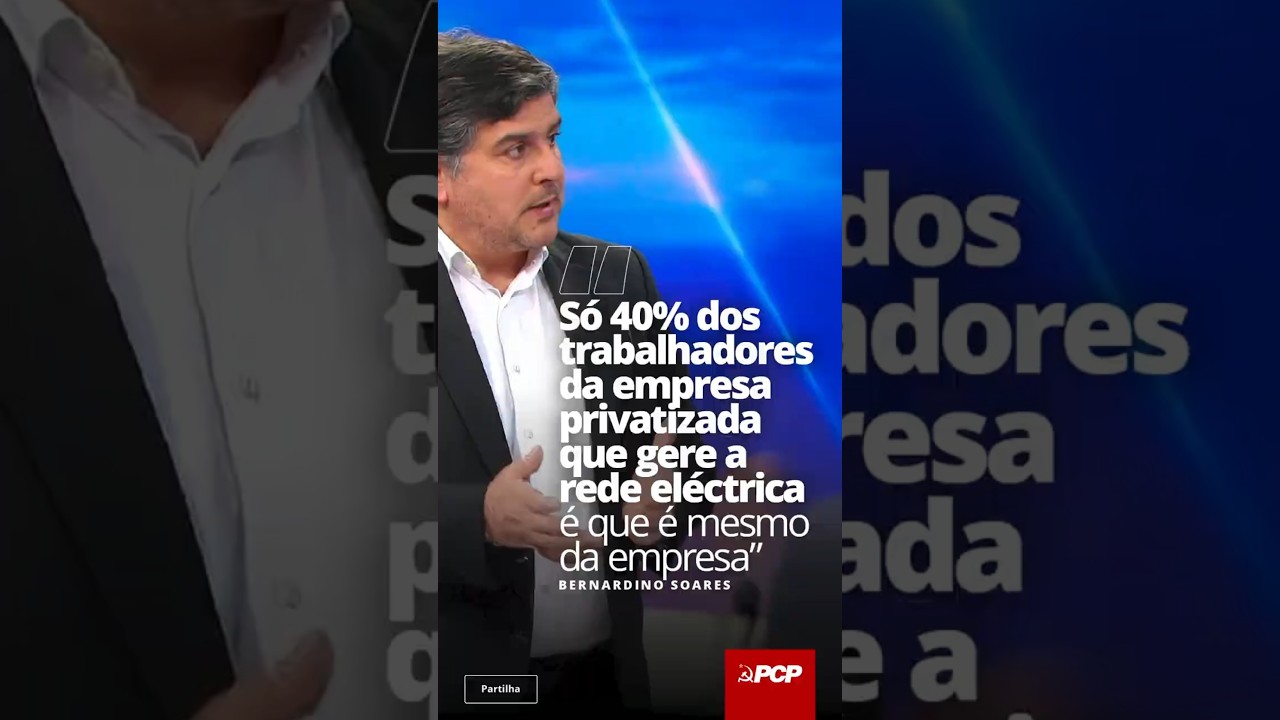⚡E-REDES 📺Bernardino Soares na CNN