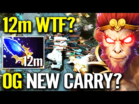 12min Aghanim's 20min GGWP! New OG Carry Roster OG CEB? Crazy Monkey King Fast Farm Guide Dota 2 Pro