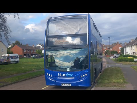 *SHORT VIDEO* Bluestar 1528 (HJ63 JHX) ADL Enviro400 on route 17