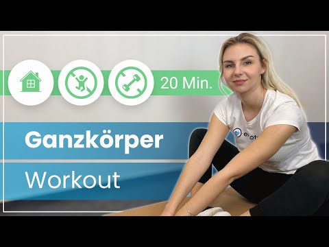 20 MIN Ganzkörper Workout für Anfänger ➡️ Muskelaufbau & Fett verbrennen | Ohne Springen & Geräte