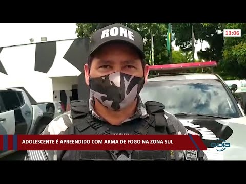 Adolescente é apreendido com arma de fogo na zona sul de Teresina 29 04 2021