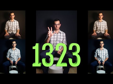 1323 - Bucket Drumming / Body Percussion for beginners (One Three Two Three) דניאל ישי