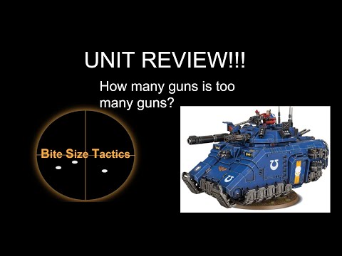Repulsor Executioner!!! Unit review.