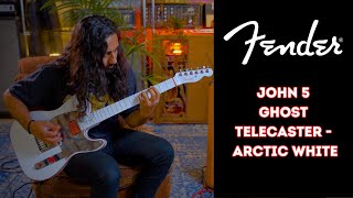 Video thumbnail for Fender John 5 Ghost Telecaster Demo by Safe Haven Music