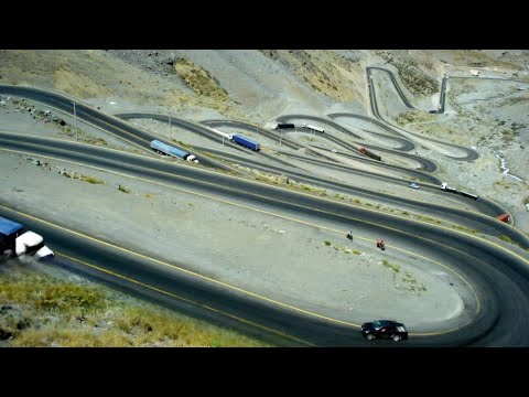 Cruce internacional.com desde, Los Andes, Chile hasta la frontera (túnel) con Argentina, 22AGO2024