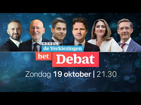 Tweede RTL-verkiezingsdebat | RTL De Verkiezingen
