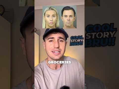 Famous South African couple caught stealing groceries in America 😳🇿🇦 #shorts #southafrica