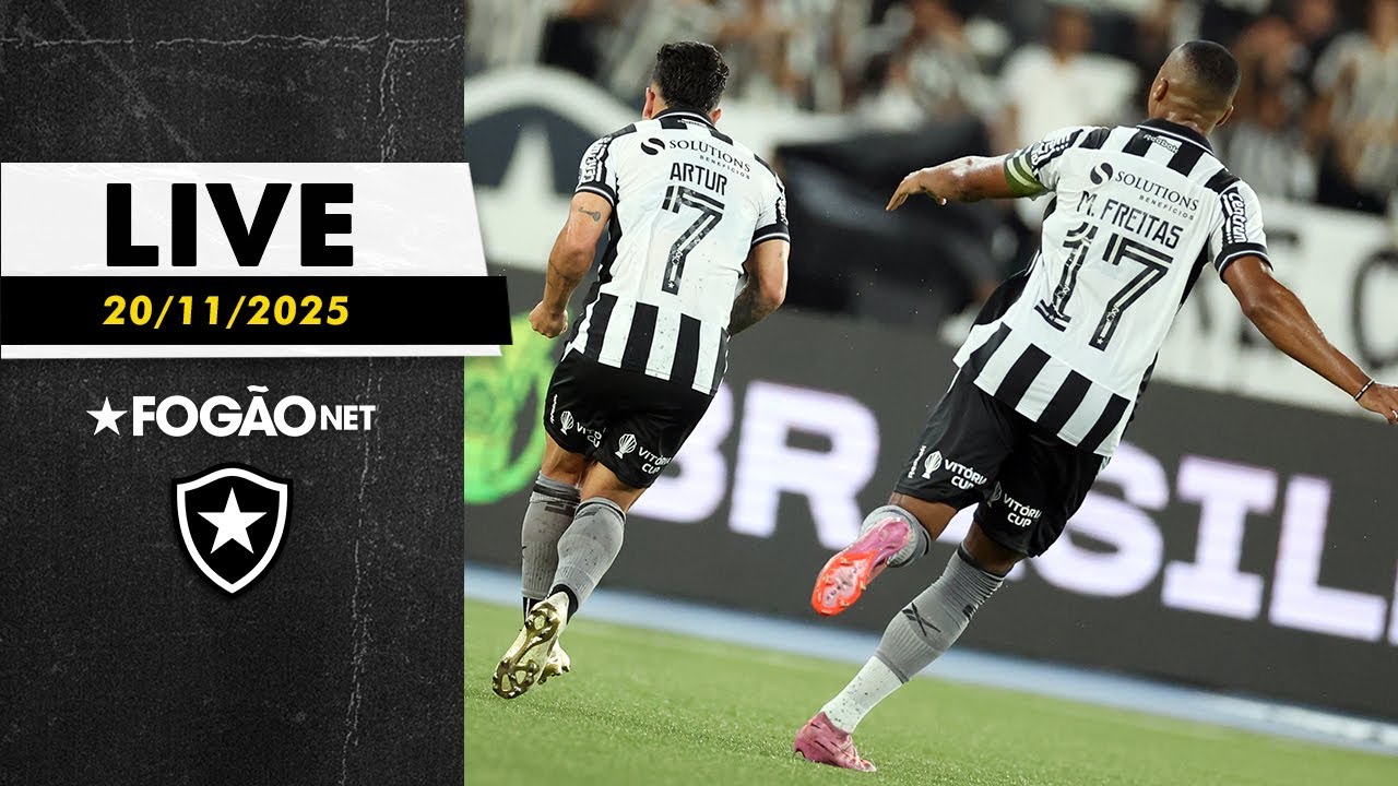 LIVE | Botafogo muito vivo por vaga direta na Libertadores; sub-20 campeão carioca LIVE | Botafogo muito vivo por vaga direta na Libertadores; sub-20 campeão carioca