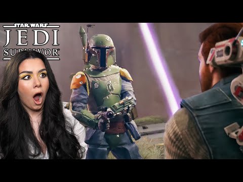 Boba Fett Confronts Cal Kestis 🤯(All Scenes Reaction) Star Wars Jedi Survivor