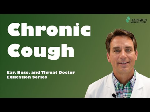 ENT Doctor discusses chronic cough