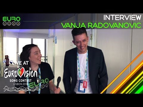 Vanja Radovanovic interview | Montenegro Eurovision 2018 | Eurovoxx