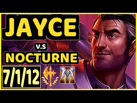 SOHWAN (JAYCE) vs NOCTURNE - 7/1/12 KDA TOP CHALLENGER GAMEPLAY - KR