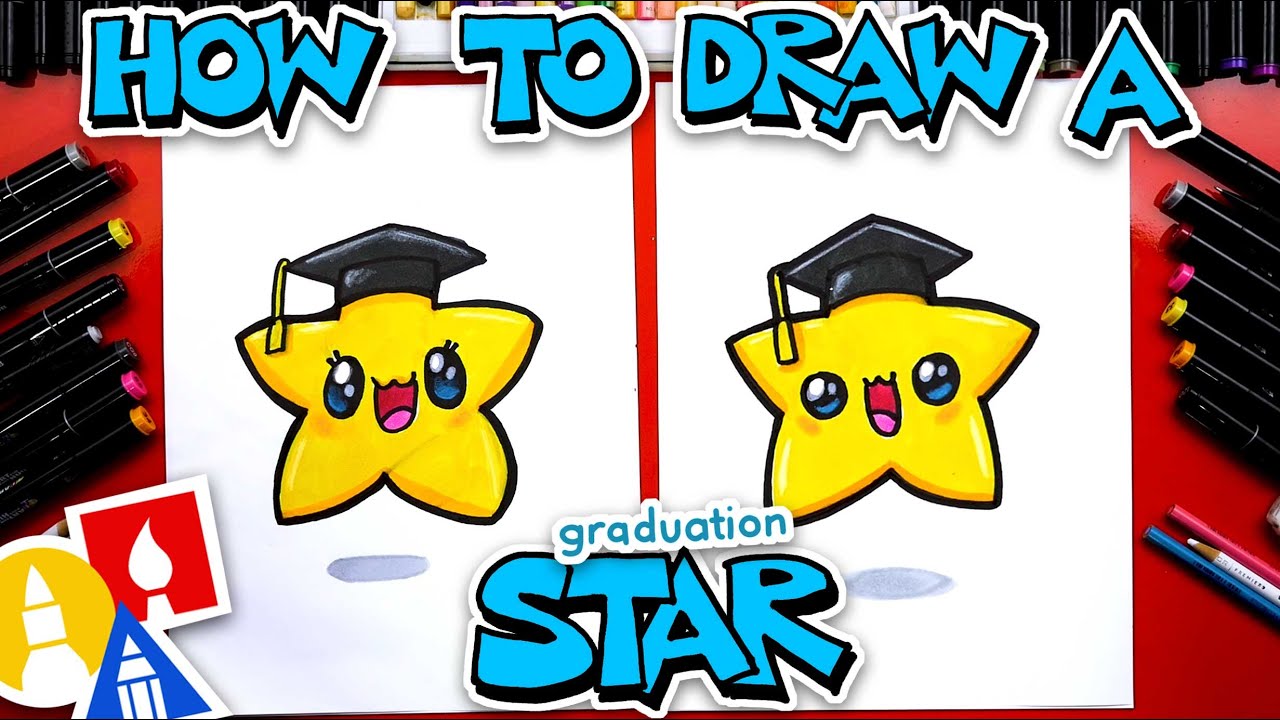 How To Draw A Graduation Star