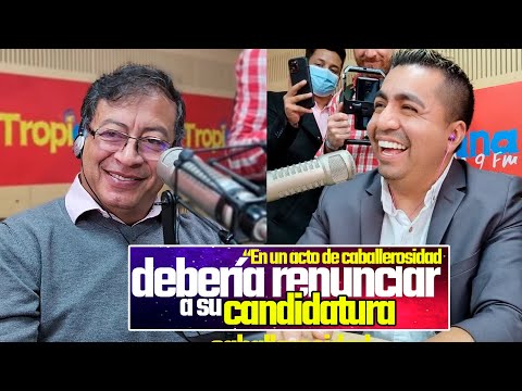 Jhovanoty and Gustavo Petro - The most anticipated meeting. Was he upset?