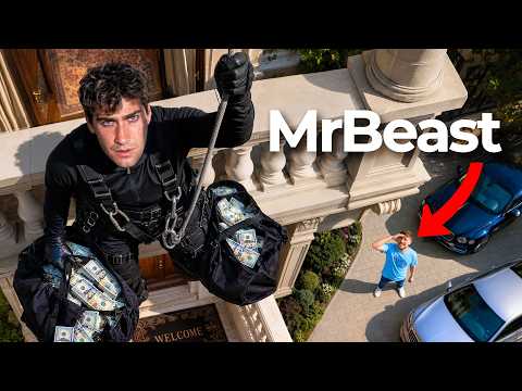 Stealing From MrBeast Until He Notices