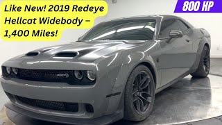 Video Thumbnail for 2019 Dodge Challenger SRT Hellcat Redeye