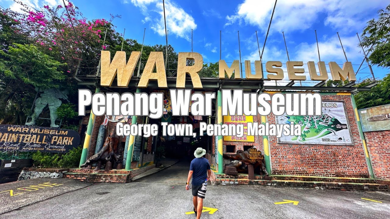 Explore Penang War Museum at Batu Maung Hill, a 1930s British fort filled with tunnels, exhibits, and wartime history