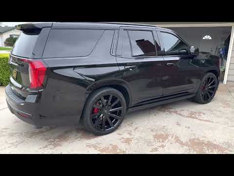 2022 Gmc Yukon Denali lowered with Maxtrac kit 2” front 3” rear