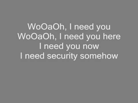 I Need You - Relient K w/lyrics