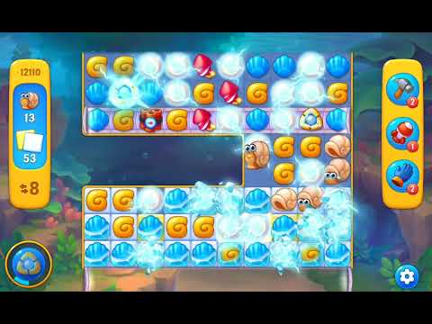 Fishdom Easy Level 12110 (with ingame Double Bomb Booster and extra moves) @choraelmin