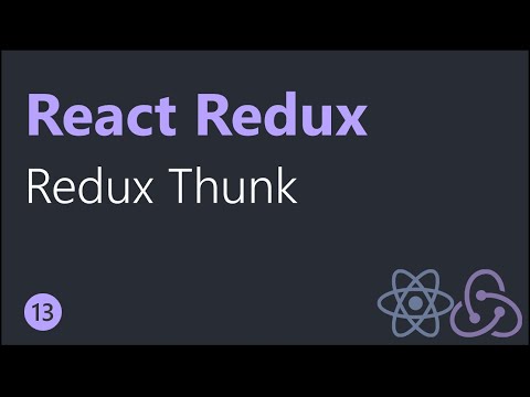 React Redux Tutorials 13 Redux Thunk Middleware