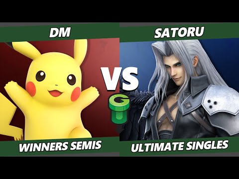 Game Underground Winners Semis - DM (Pikachu) Vs. satoru (Sephiroth) SSBU Ultimate Tournament