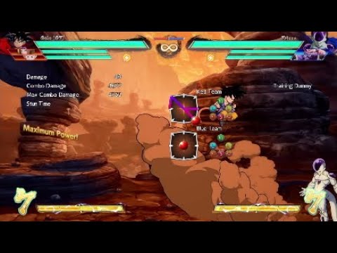 Videl support spirit bomb setup