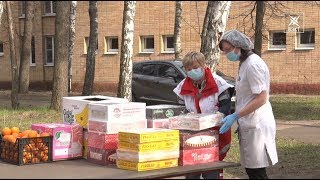 Представители Красного креста и Общественной палаты посетили воскресенских врачей