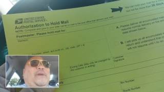 How To Hold Mail At Post Office When Travelling On Vacation