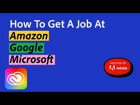 How to Get a Job @ Amazon, Google, Microsoft - YouTube
