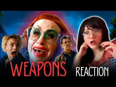 WEAPONS (2025) MOVIE REACTION * First Time Watch * 🔫 THESE JUMP SCARES STOPPED MY HEART