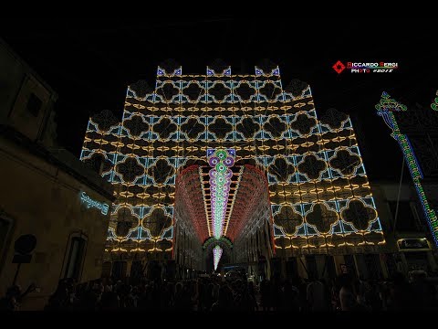 Scorrano - Santa Domenica 2018 - Renè Aubry "Salento" Show musicale Luminarie DE CAGNA