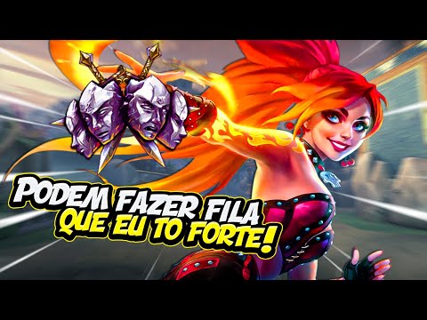 PODEM VIR EM FILEIRA QUE EU TO FORTE DEMAIS! - ⚡ Smite BR GM Ranked Conquista