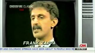 Crossfire Classic 1986 - Frank Zappa talks dirty lyrics in music