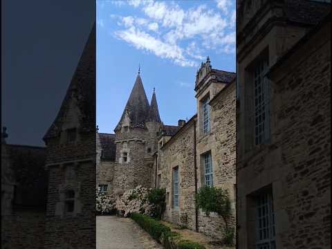 Château ROCHEFORT-EN-TERRE 🇫🇷 castillo bello 👌🏻 #bretagne #castle #medieval #francetravel #july2026