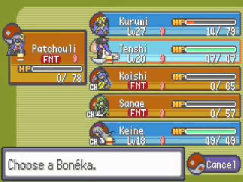 Let's Play Touhoumon World Link: Part 9: Teh Strongest Part!